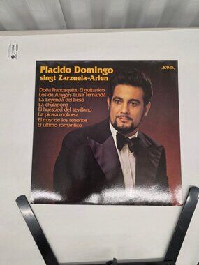 Placido Domingo – singt Zarzuela-Arien LP 1978 Acanta Classical 33⅓ RPM